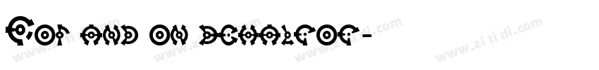 For and on behalfof字体转换